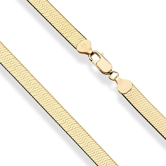 Sterling Silver Herringbone Chains: Timeless Elegance and Versatility