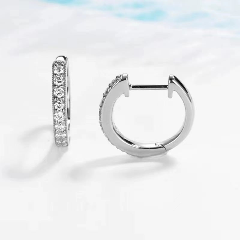 Cubic Zirconia Cuff Earrings for women