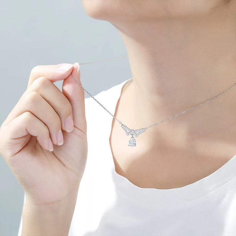 bow tie necklace for women