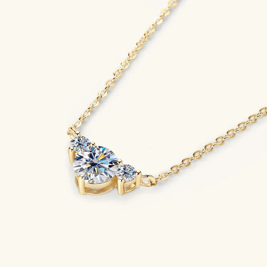 moissanite jewelry necklaces - JIMMY JEWELRY 01
