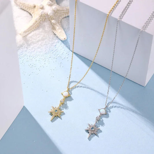 New Designer Hexagram Pendant Necklace - JIMMY JEWELRY 01