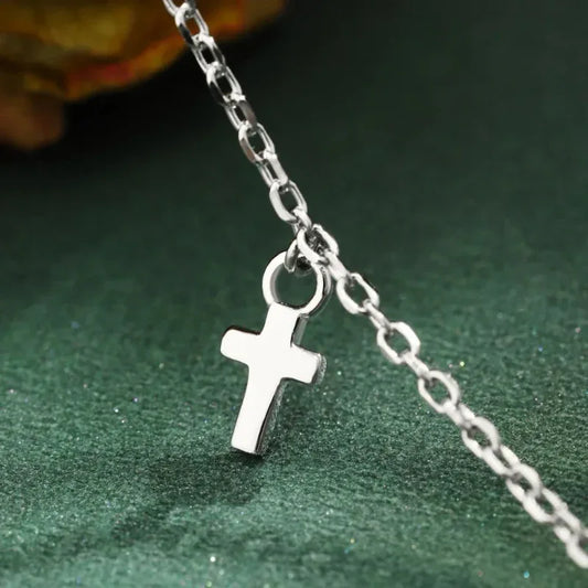 Cross Pendant Necklace Child - JIMMY JEWELRY 01