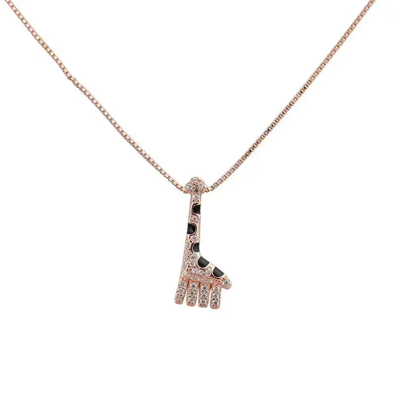 giraffe pendant necklace - JIMMY JEWELRY 01