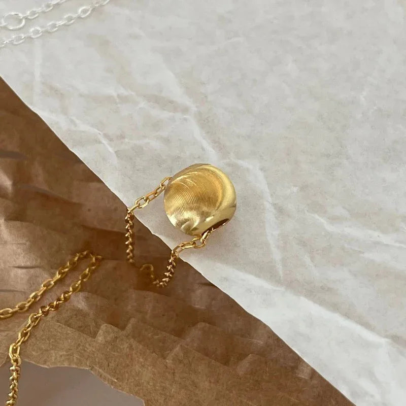 silver ball necklace - JIMMY JEWELRY 01