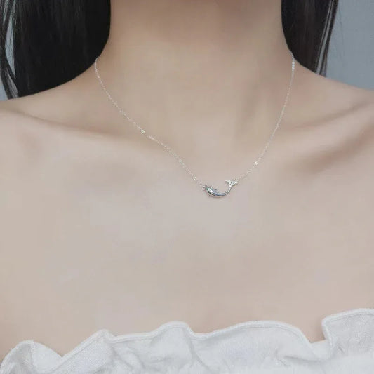 dolphin necklace - JIMMY JEWELRY 01