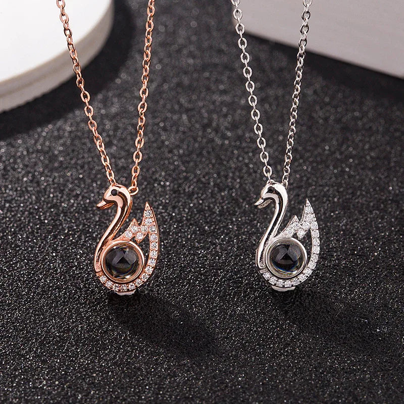 Swan Necklace 