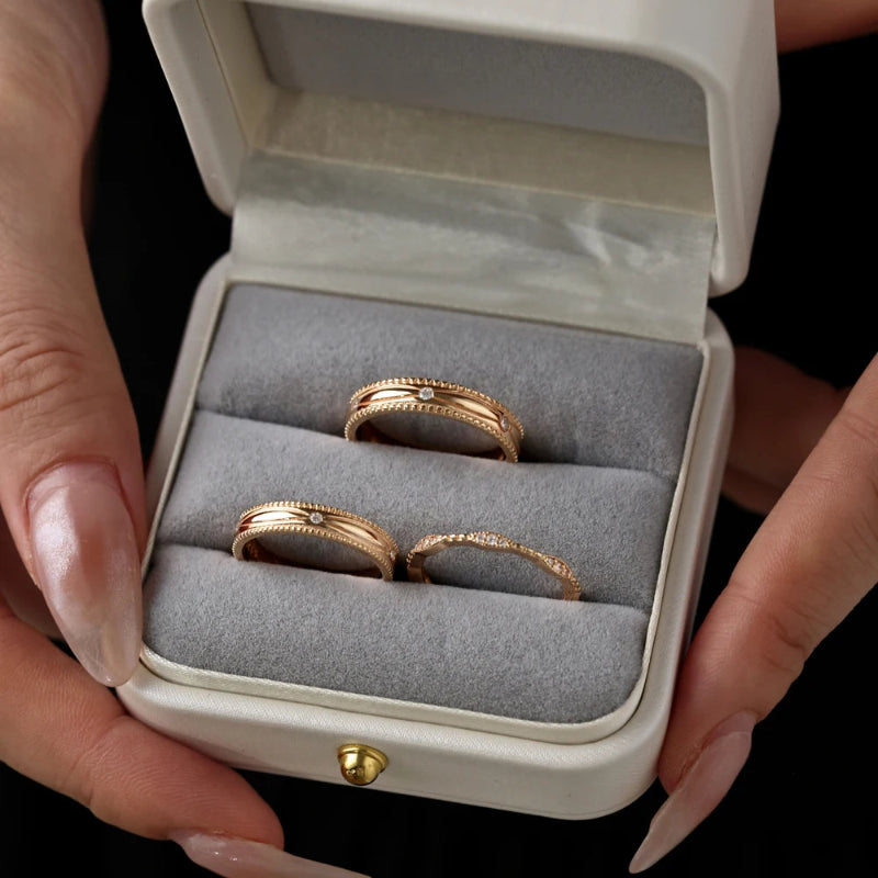 Casual Couple Lover Jewelry Rings