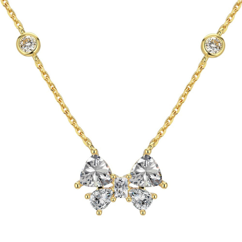 Stunning Statement Bow Necklace