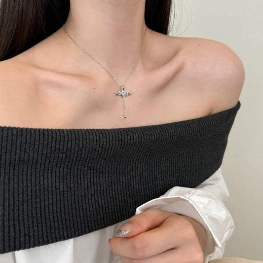 Wings Angel Love Pendant Necklaces - JIMMY JEWELRY 01
