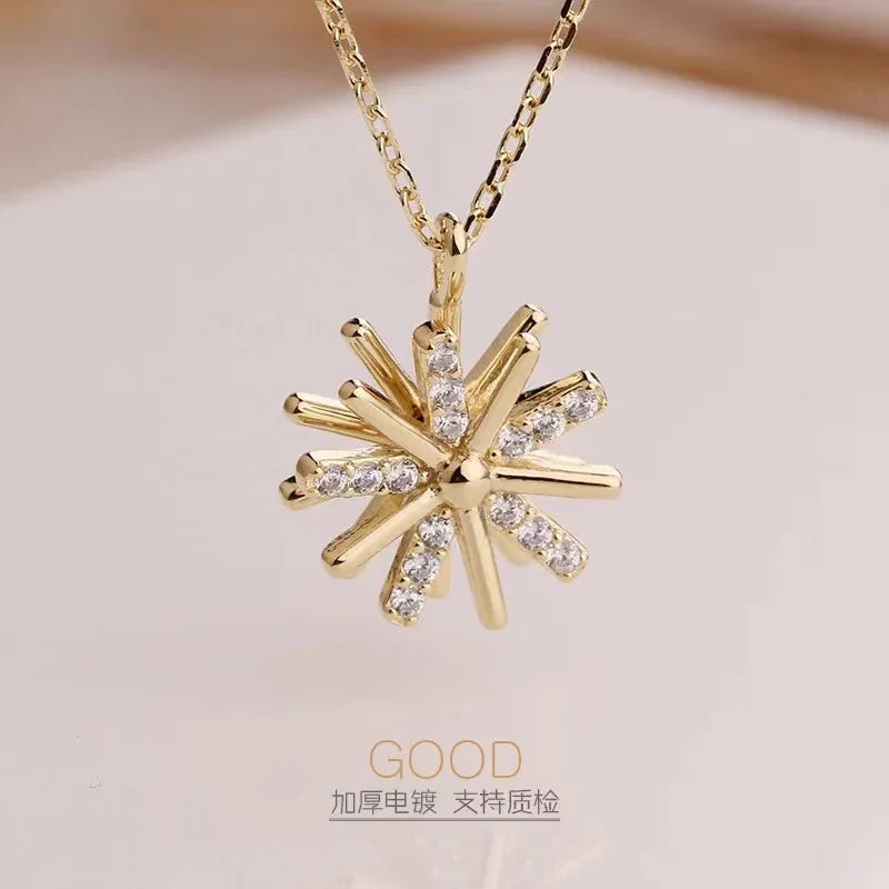 diamond star fish necklace - JIMMY JEWELRY 01