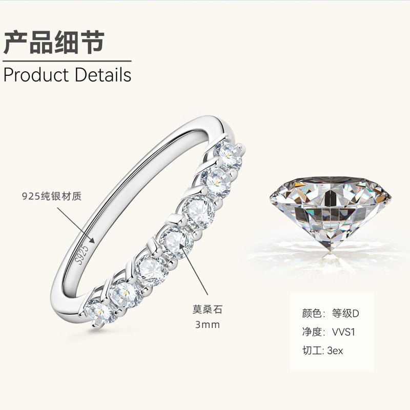 moissanite heart shaped ring