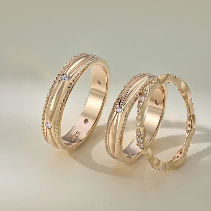 Dazzle Couple Lover Jewellery Rings for women - JIMMY JEWELRY 01