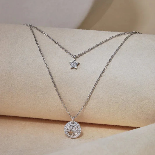 Star Pendant Necklaces For Women Shiny - JIMMY JEWELRY 01