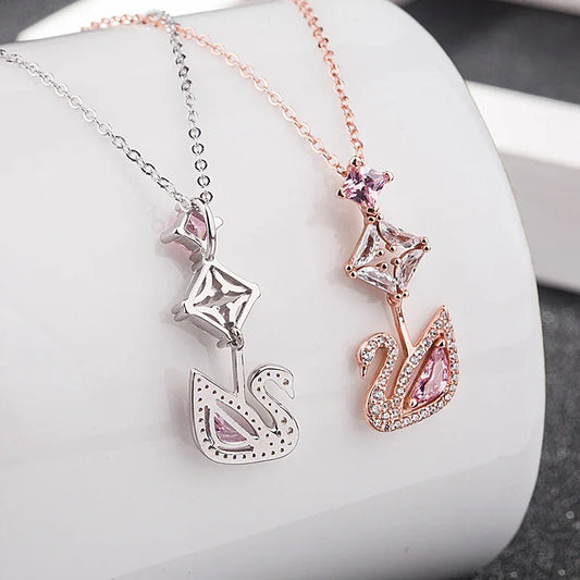 Swan necklace - JIMMY JEWELRY 01