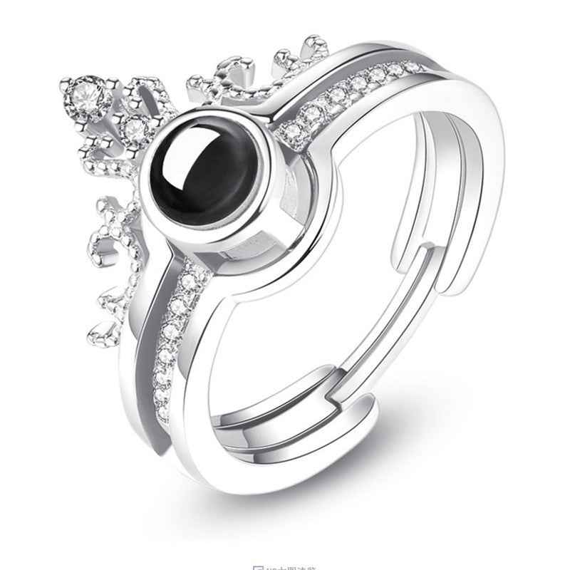 100 Languages "I Love You" Projection Ring