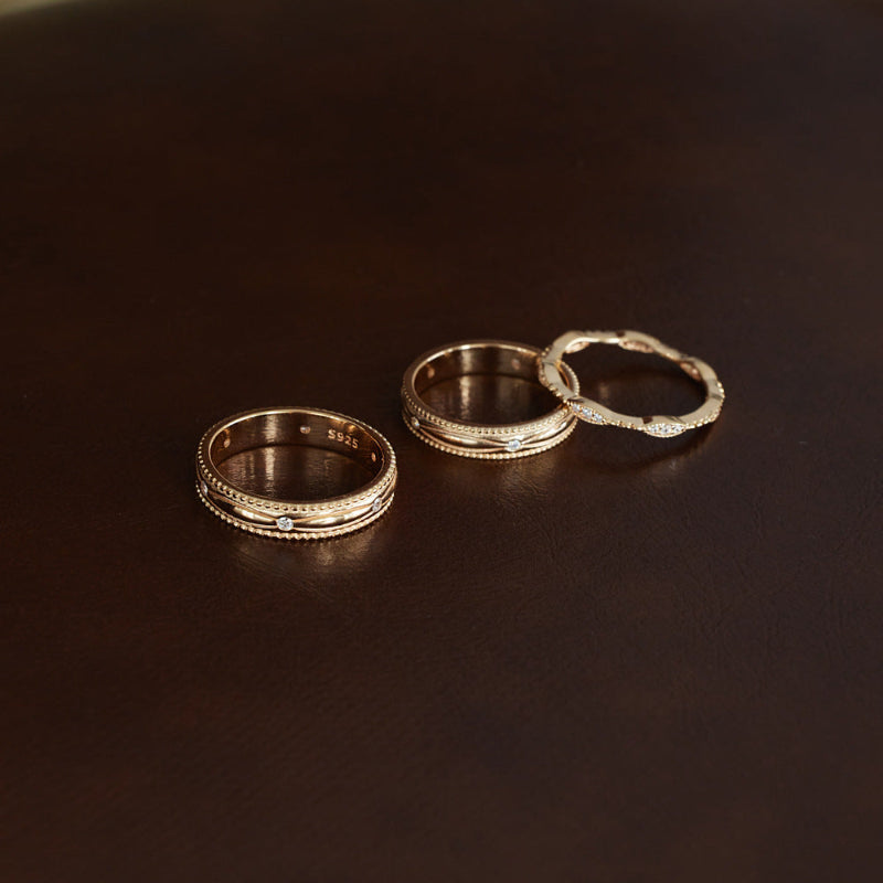 One-of-a-Kind Couple Lover Jewelry Rings