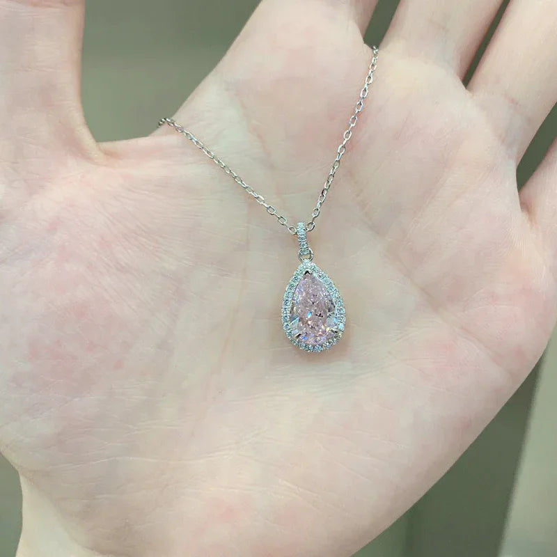 Wedding Chunky Necklace Bridal Pendants - JIMMY JEWELRY 01