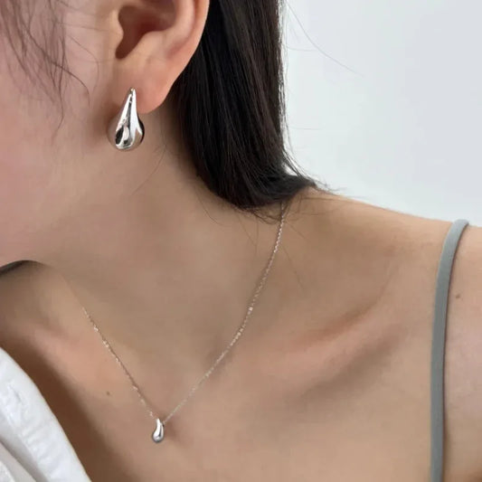 Waterdrop Pendant Necklace For Women - JIMMY JEWELRY 01