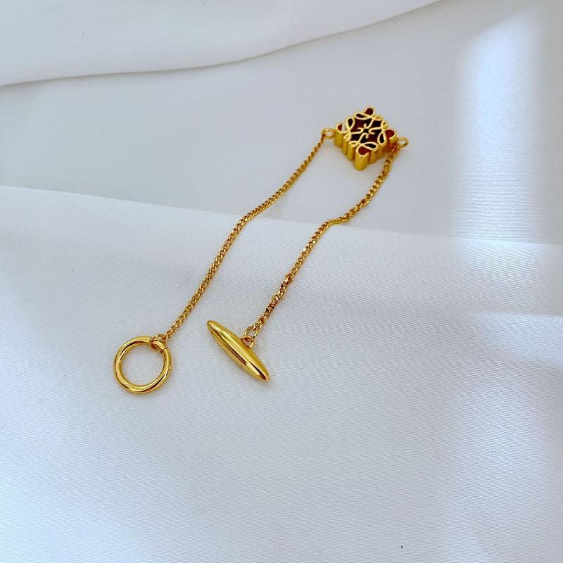 Single Anagram Chains Bracelet LOEWE - JIMMY JEWELRY 01