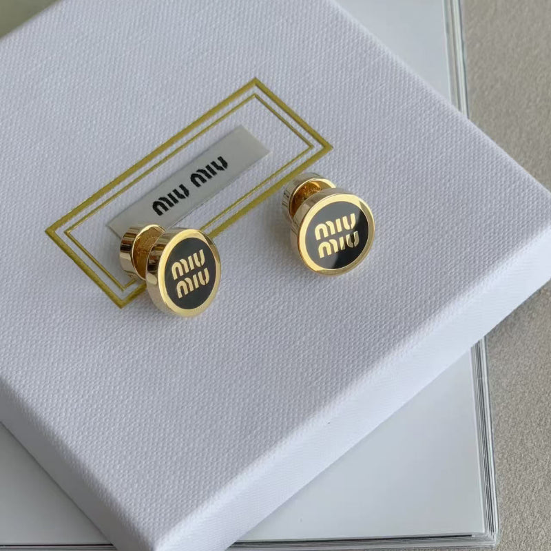 Miu Miu Authentic Enamel Earrings