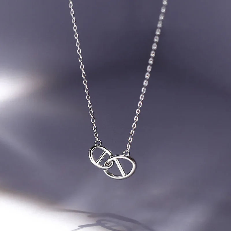 Nala Pig Nose Necklace - JIMMY JEWELRY 01