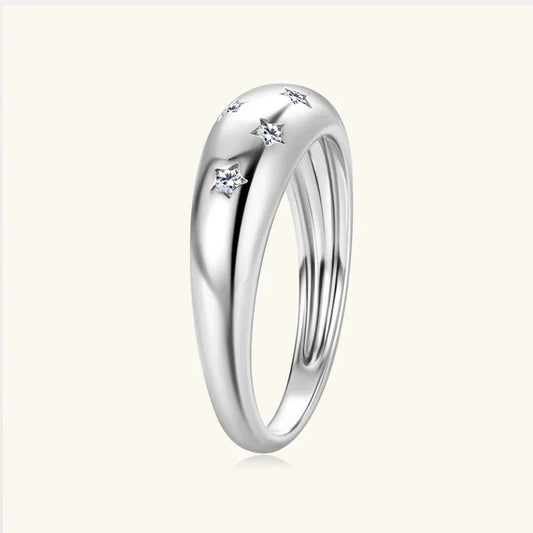 moissanite rings unique - JIMMY JEWELRY 01