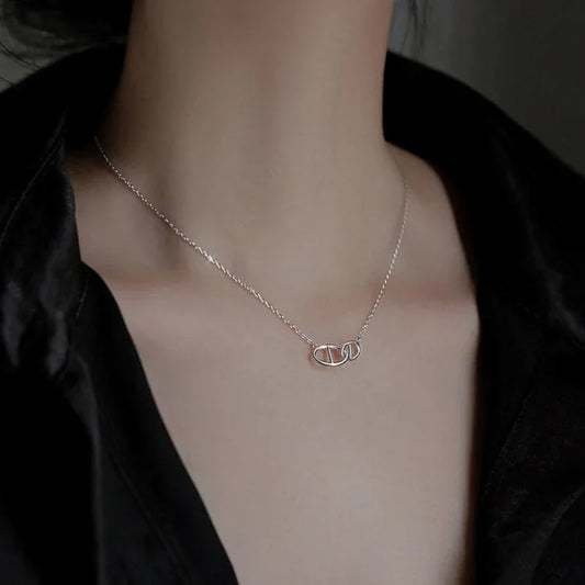 Nala Pig Nose Necklace - JIMMY JEWELRY 01