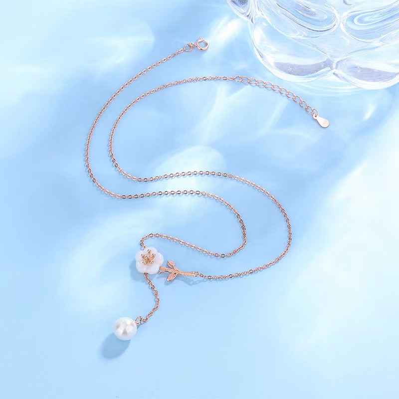 gem wintersweet necklace