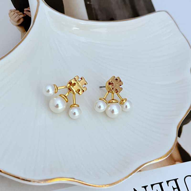 欧美时尚轻奢气质甜美优雅镶嵌珍珠可拆卸小众女款精美耳钉