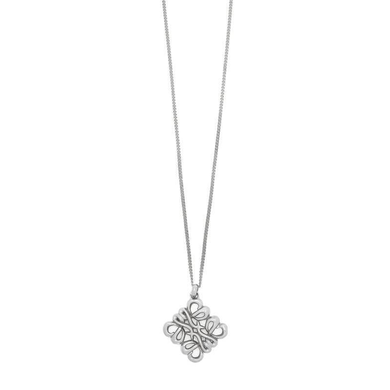 LOEWE Hollow Square Design Necklace Unisex