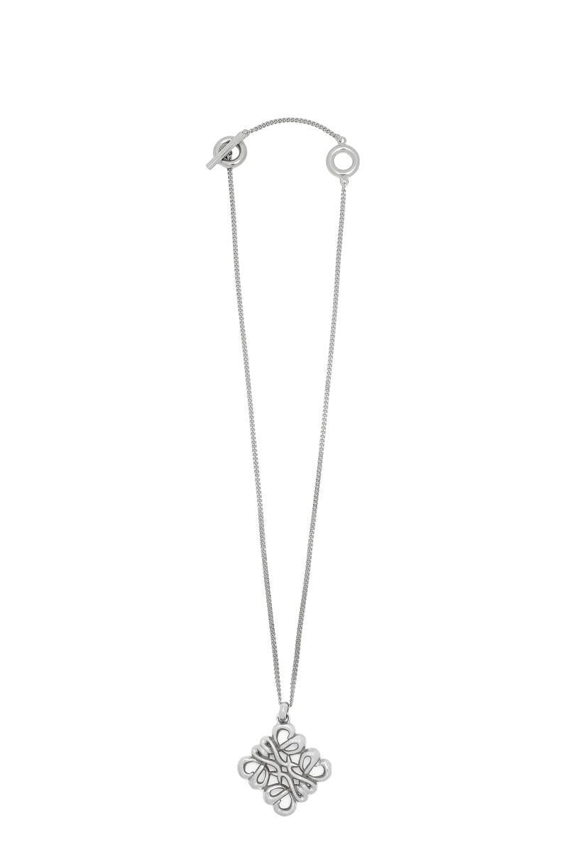 LOEWE Hollow Square Design Necklace Unisex