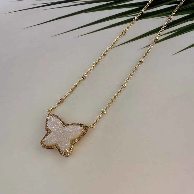 Kendra Scott Lillia Butterfly Necklace - Elegant and Stylish Design