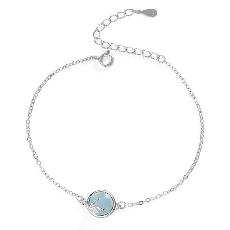 Delicate Mermaid Tail Ocean Orb bracelet - JIMMY JEWELRY 01