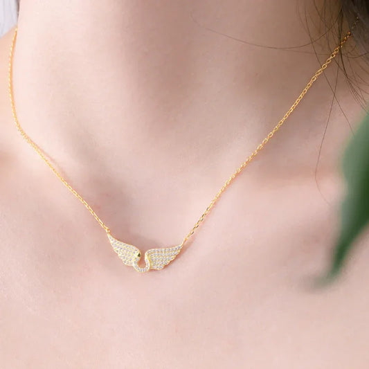 Angel Wing Necklaces Women - JIMMY JEWELRY 01
