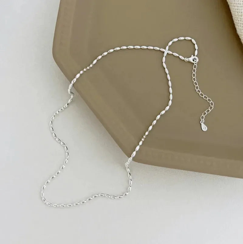 Oval Beaded Chain - JIMMY JEWELRY 01