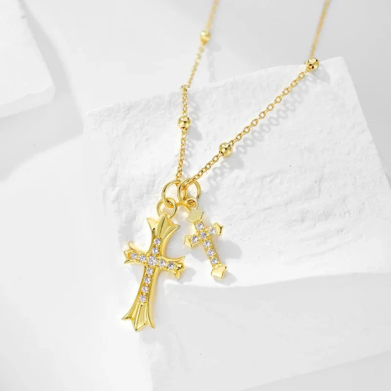 Cross Pendant Necklace - JIMMY JEWELRY 01
