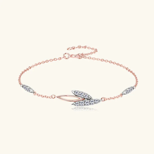 womens white gold diamond bracelet - JIMMY JEWELRY 01