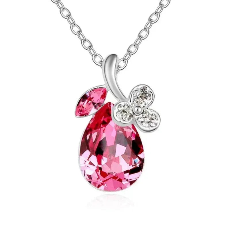 Swarovski Crystal Necklace - JIMMY JEWELRY 01