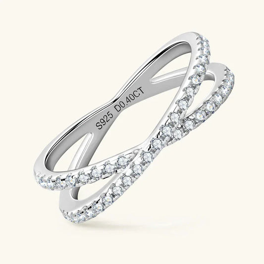 sterling silver and moissanite rings - JIMMY JEWELRY 01
