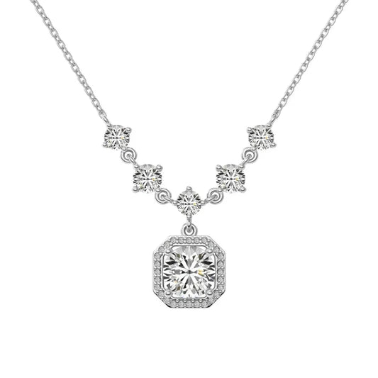 Dainty Charm Zirconia Jewelry Pendant Necklace - JIMMY JEWELRY 01