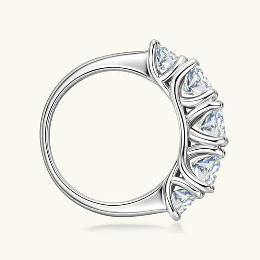 moissanite rings affordable - JIMMY JEWELRY 01