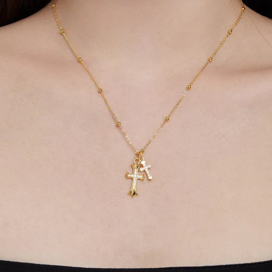 Cross Pendant Necklace - JIMMY JEWELRY 01