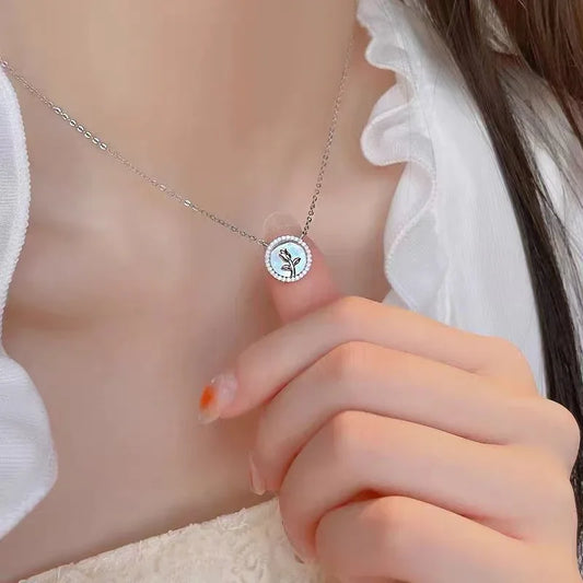 Rose Flower necklace - JIMMY JEWELRY 01