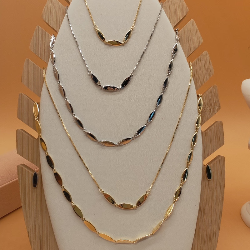 Unique Surfboard Charm Necklace in Sterling Silver