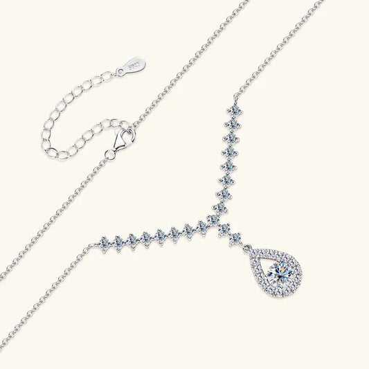 gra moissanite necklace - JIMMY JEWELRY 01