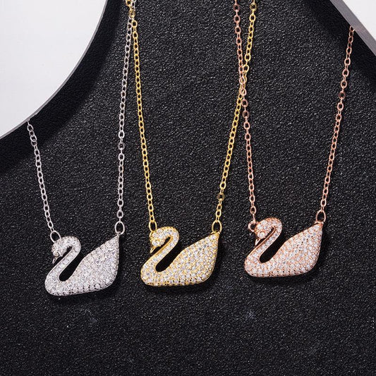 Swarovski Iconic swan necklace - JIMMY JEWELRY 01