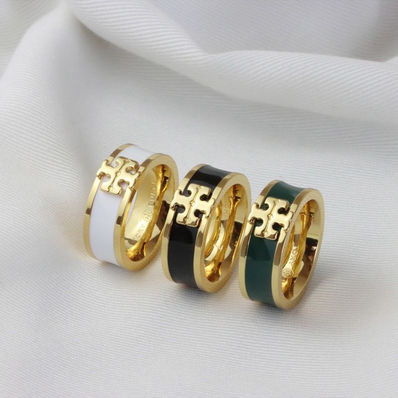 【送料&関税込】Tory Burch Kira Enamel Ring Kira Enamel Ring: Women's Designer Rings | Tory Burch