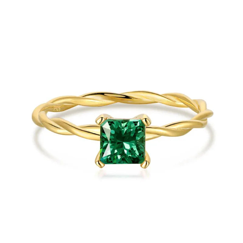 cheap solitaire engagement ring - JIMMY JEWELRY 01
