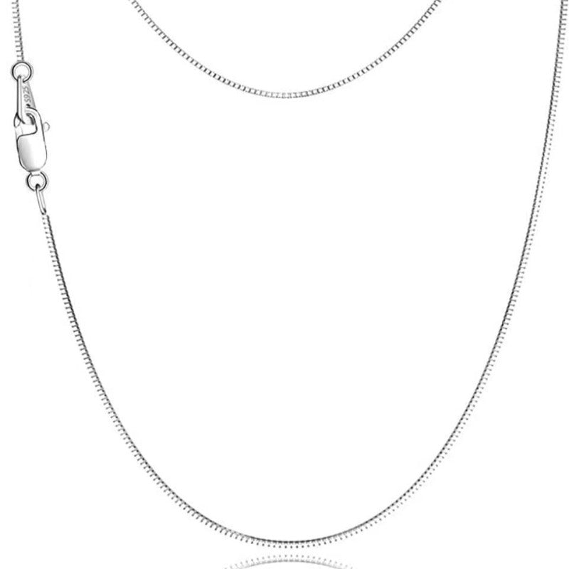 lobster claw clasp-super thin &strong necklace chain