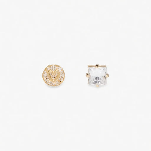Miu Miu Round & Square Diamond Pendant Necklace, Bracelet & Earrings